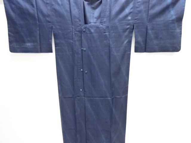 斜め縞模様織出し雨コート